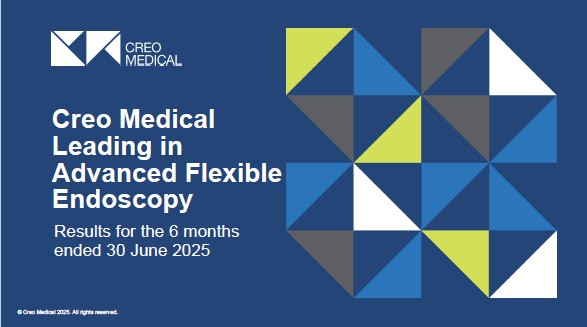 Creo Medical Interim results presentation Sept2025